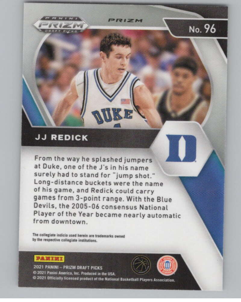 2021-22 Panini Prizm Draft Picks Prizms Orange Ice #96 JJ Redick  V98135 Image 2