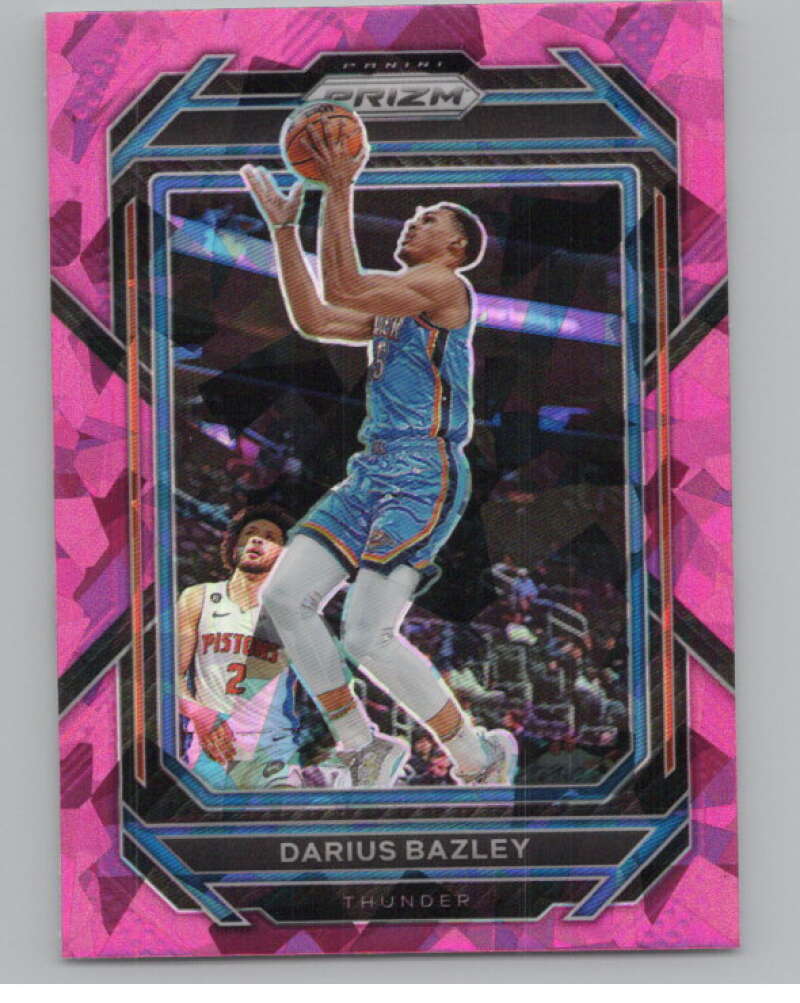 2022-23 Panini Prizm Prizms Pink Ice #51 Darius Bazley  V98138 Image 1