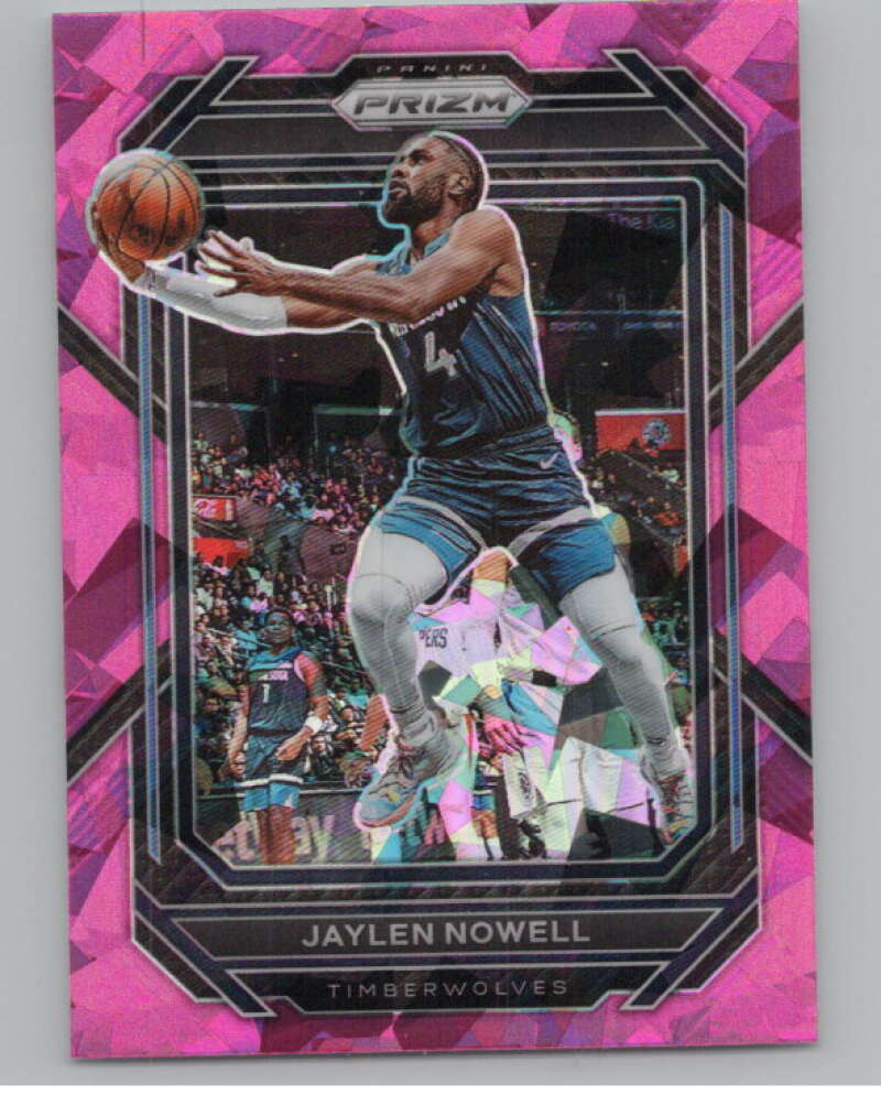 2022-23 Panini Prizm Prizms Pink Ice #70 Jaylen Nowell  V98141 Image 1