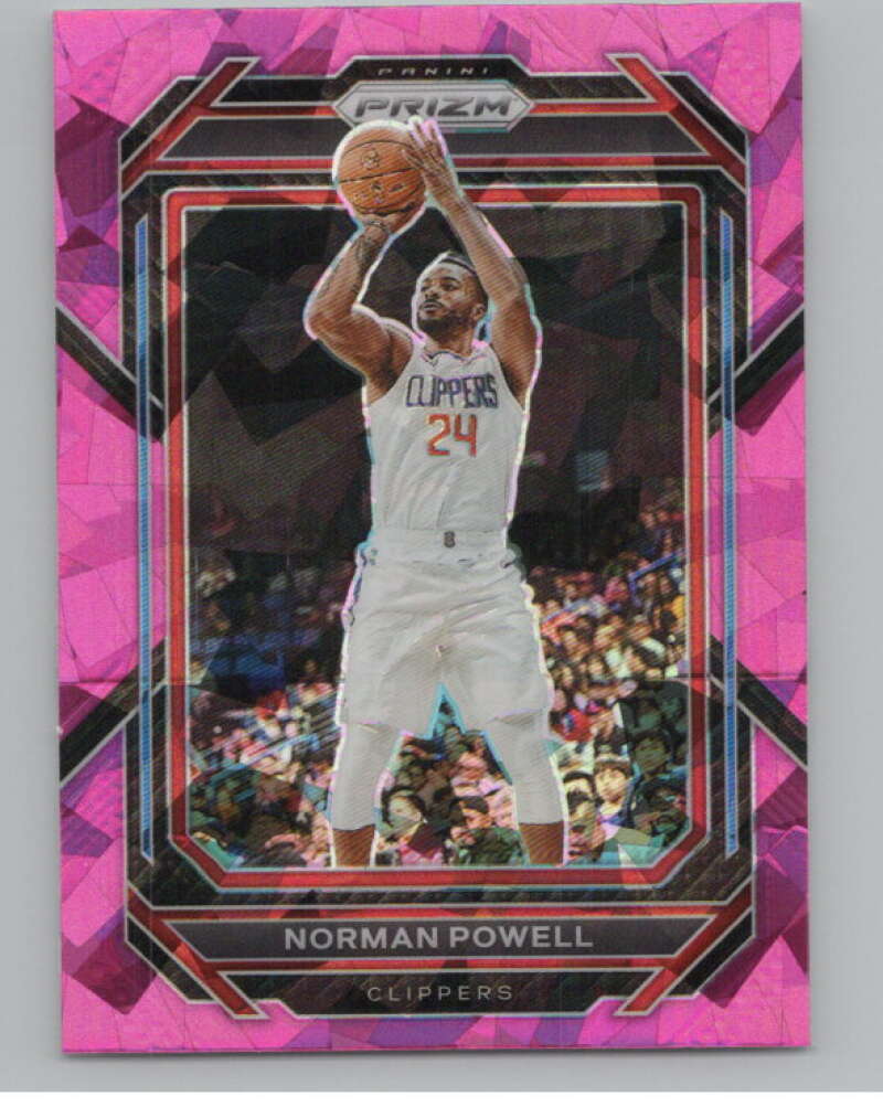 2022-23 Panini Prizm Prizms Pink Ice #132 Norman Powell  V98145 Image 1