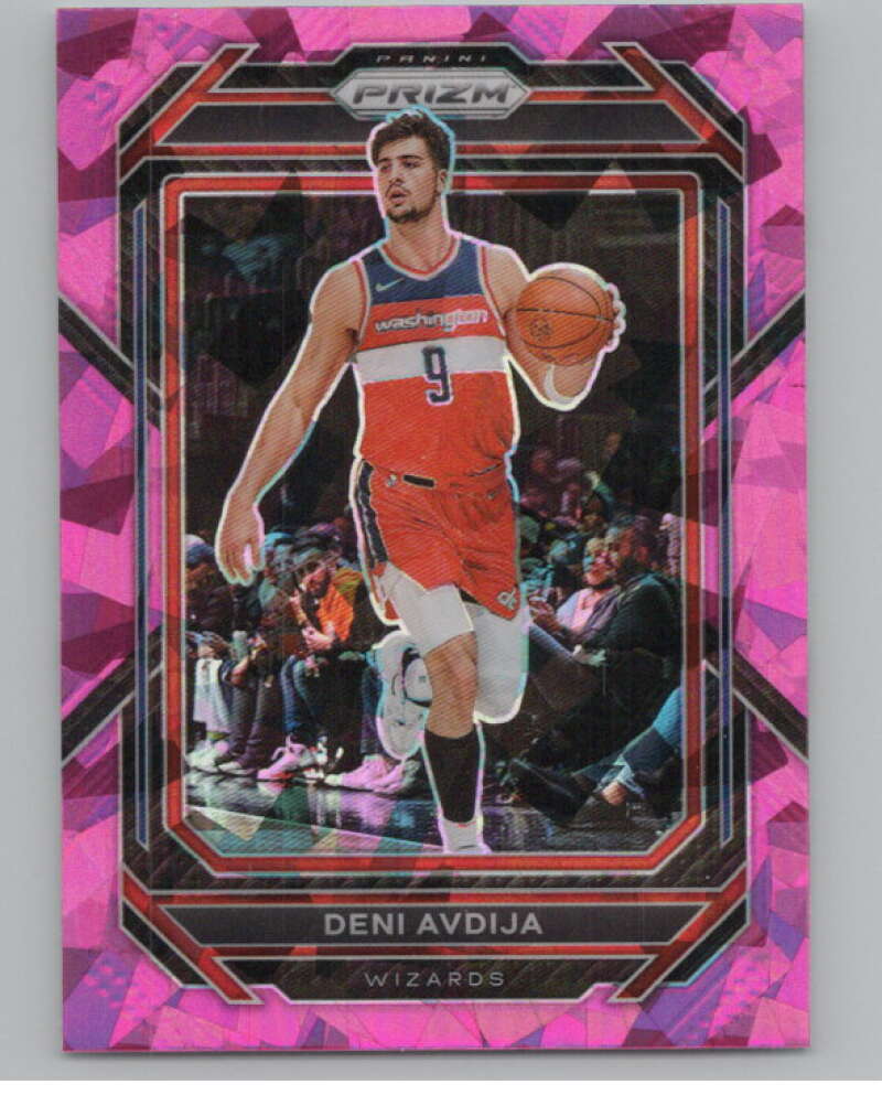 2022-23 Panini Prizm Prizms Pink Ice #170 Deni Avdija   V98148 Image 1