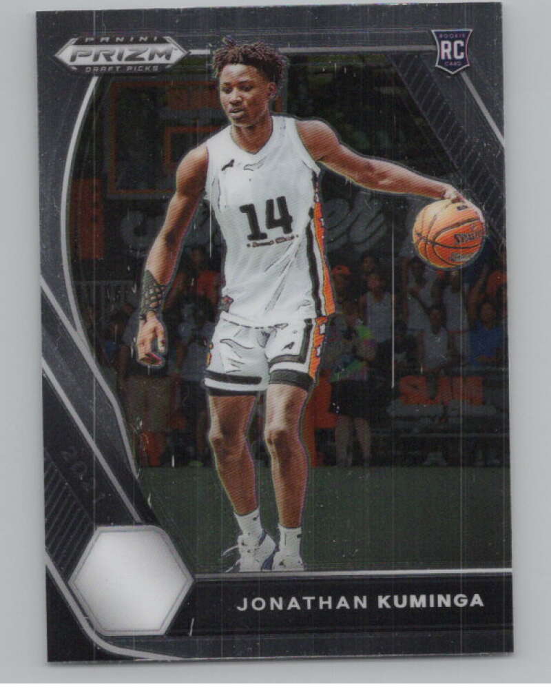 2021-22 Panini Prizm Draft Picks #5 Jonathan Kuminga Rookie  V98150 Image 1