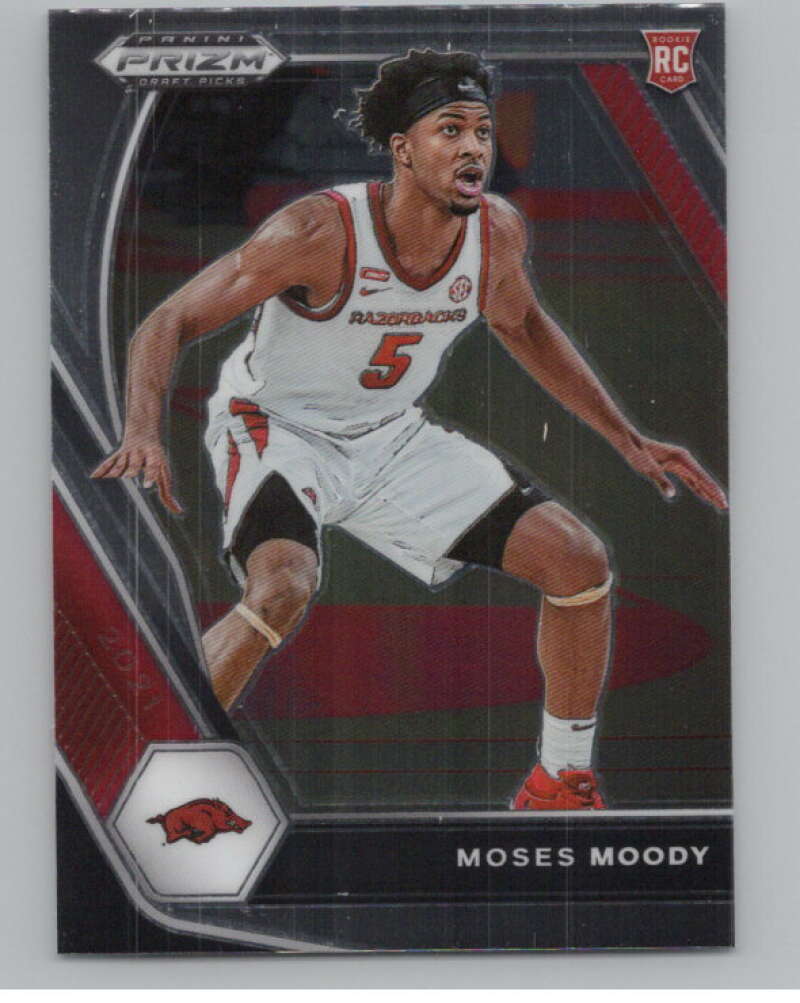 2021-22 Panini Prizm Draft Picks #11 Moses Moody Rookie  V98154 Image 1
