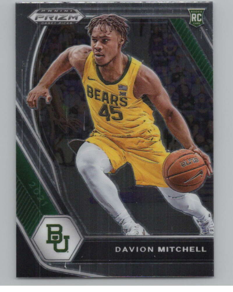 2021-22 Panini Prizm Draft Picks #13 Davion Mitchell Rookie  V98156 Image 1