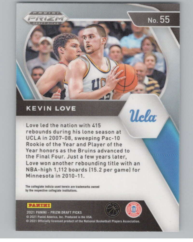 2021-22 Panini Prizm Draft Picks #55 Kevin Love  V98175 Image 2