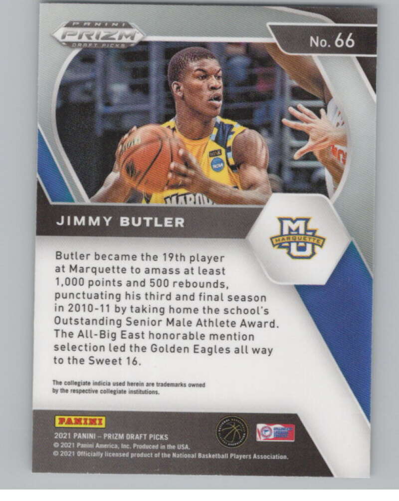 2021-22 Panini Prizm Draft Picks #66 Jimmy Butler  V98178 Image 2