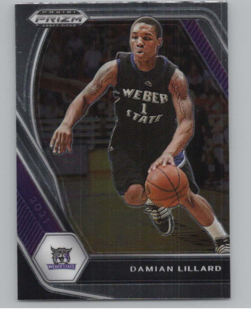 2021-22 Panini Prizm Draft Picks #83 Damian Lillard  V98187 Image 1