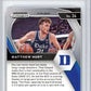 2021-22 Prizm Draft Picks Orange Ice #34 Matthew Hurt Rookie Graded HCWG 9 Image 2