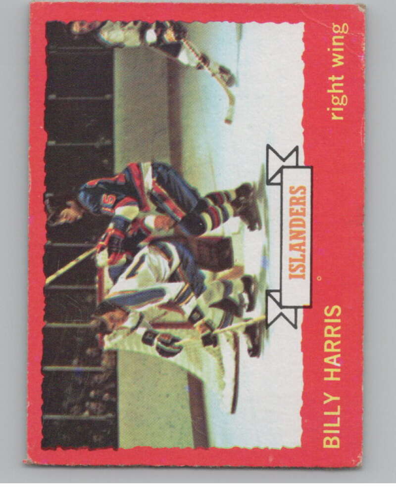 1973-74 O-Pee-Chee #130 Billy Harris  RC Rookie New York Islanders  V98203 Image 1