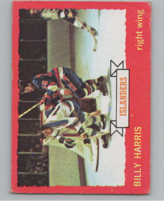 1973-74 O-Pee-Chee #130 Billy Harris  RC Rookie New York Islanders  V98203 Image 1