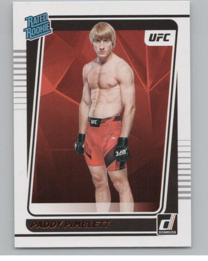 2022 Donruss #207 Paddy Pimblett Rated Rookies  RC Rookie   V98210 Image 1