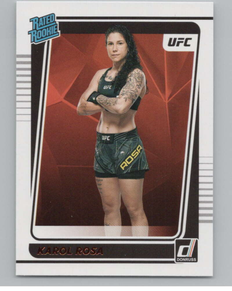 2022 Donruss #217 Karol Rosa Rated Rookies  RC Rookie   V98212 Image 1