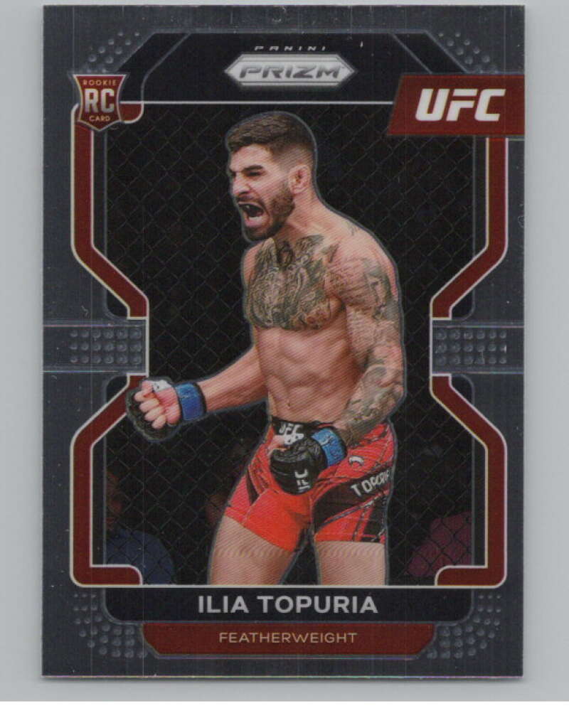 2022 Panini Prizm #115 Ilia Topuria RC Rookie  V98222 Image 1