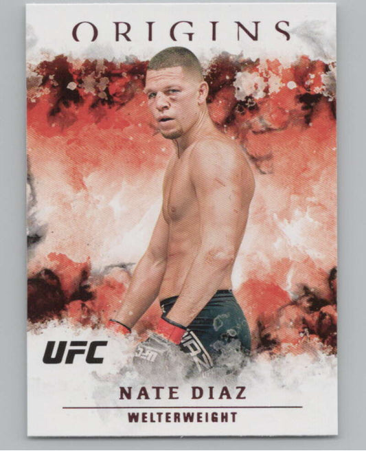 2021 Panini Chronicles Origins Pink #37 Nate Diaz  Welterweight  V98229 Image 1
