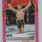 2021 Panini Chronicles Optic Rated Rookies Pink #206 Brandon Moreno  V98231 Image 1