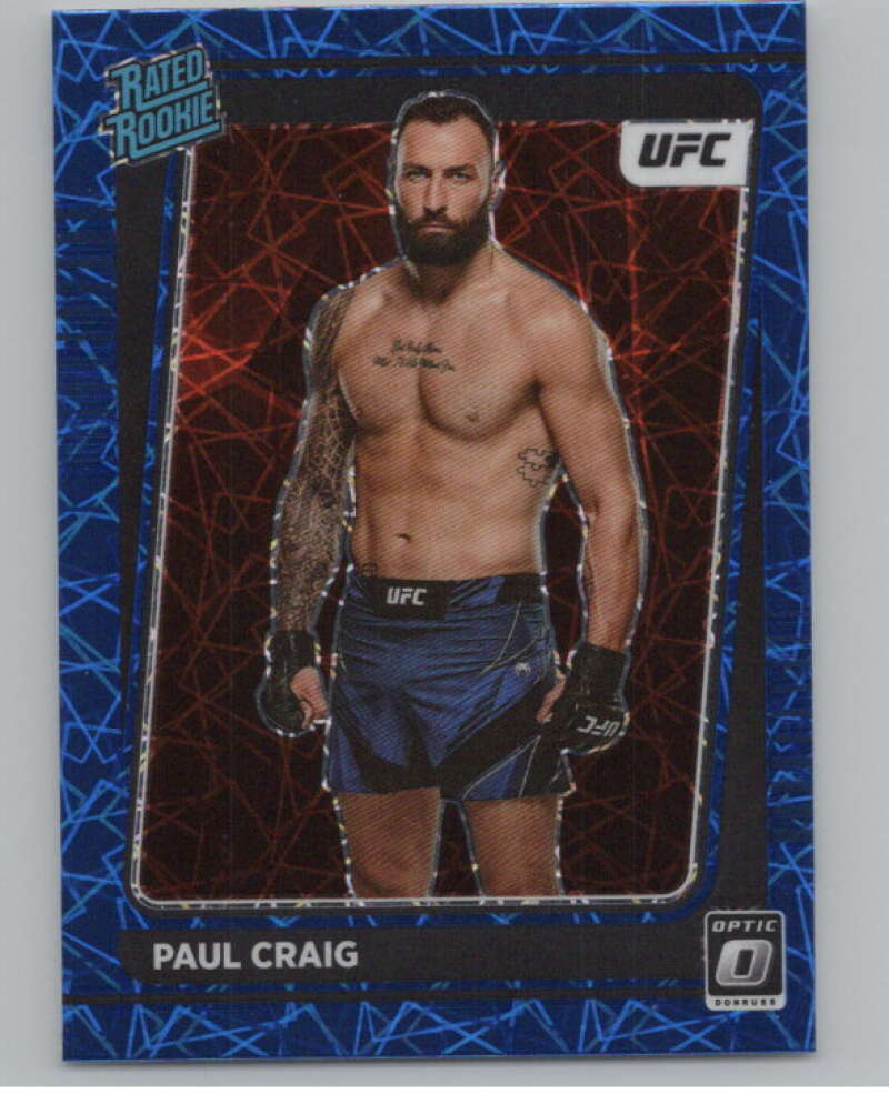 2022 Donruss Optic Blue Velocity #117 Paul Craig Rated Rookie   V98238 Image 1