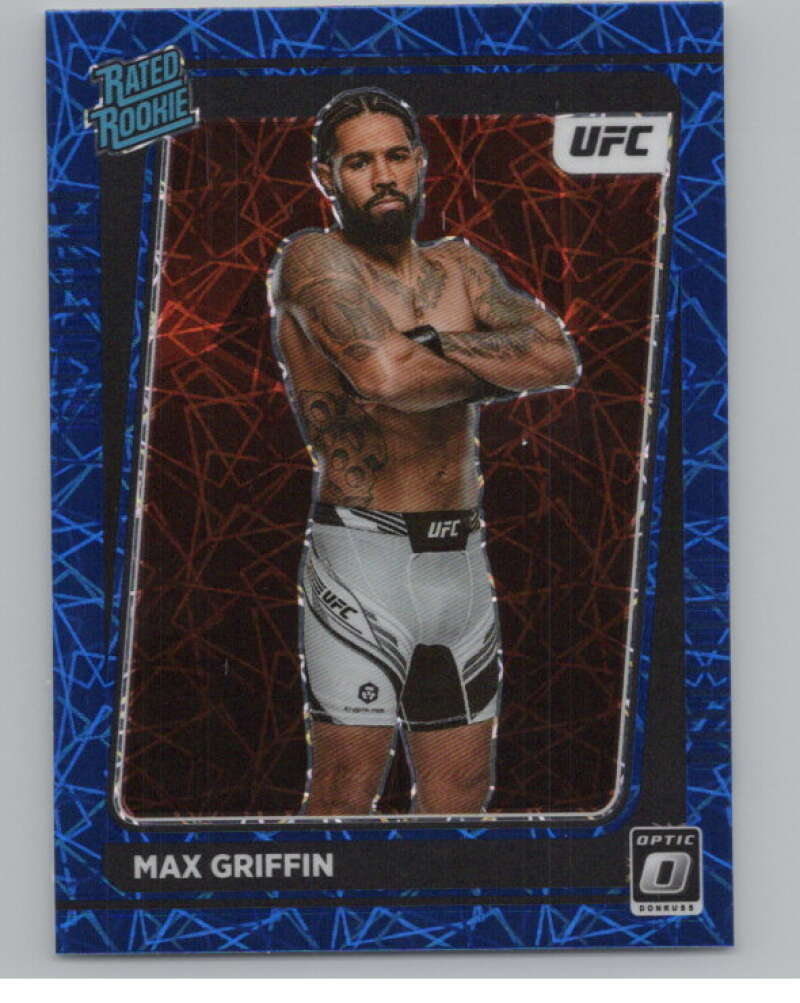 2022 Donruss Optic Blue Velocity #119 Max Griffin Rated Rookie  V98239 Image 1