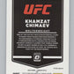 2022 Donruss Optic Blue Velocity #72 Khamzat Chimaev  V98241 Image 2