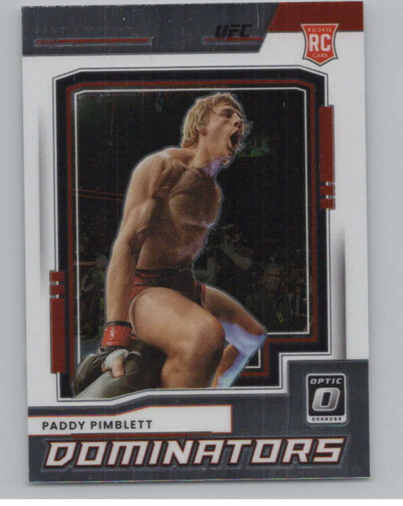 2022 Donruss Optic Dominators #9 Paddy Pimblett  V98242 Image 1