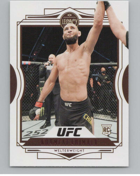 2021 Panini Chronicles Legacy Pink #44 Khamzat Chimaev  V98243 Image 1