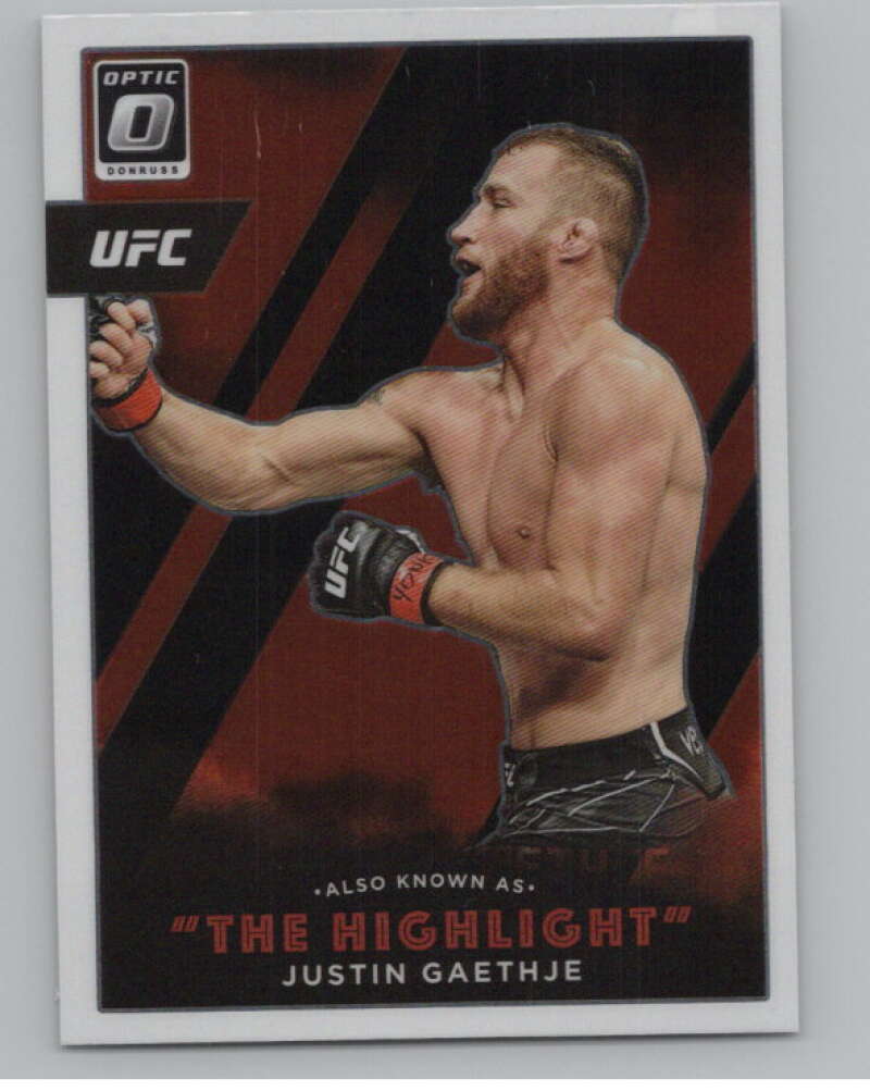 2022 Donruss Optic Also Known As #1 Justin Gaethje   V98248 Image 1