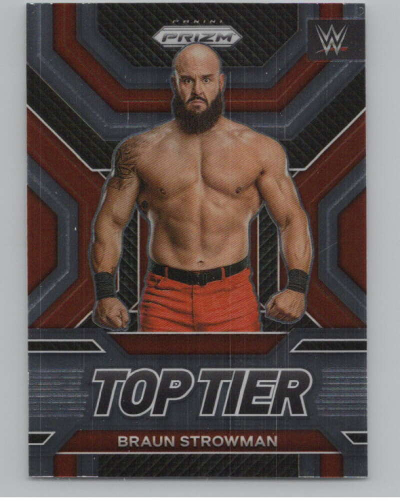 2023 Panini Prizm Top Tier #34 Braun Strowman WWE  V98260 Image 1