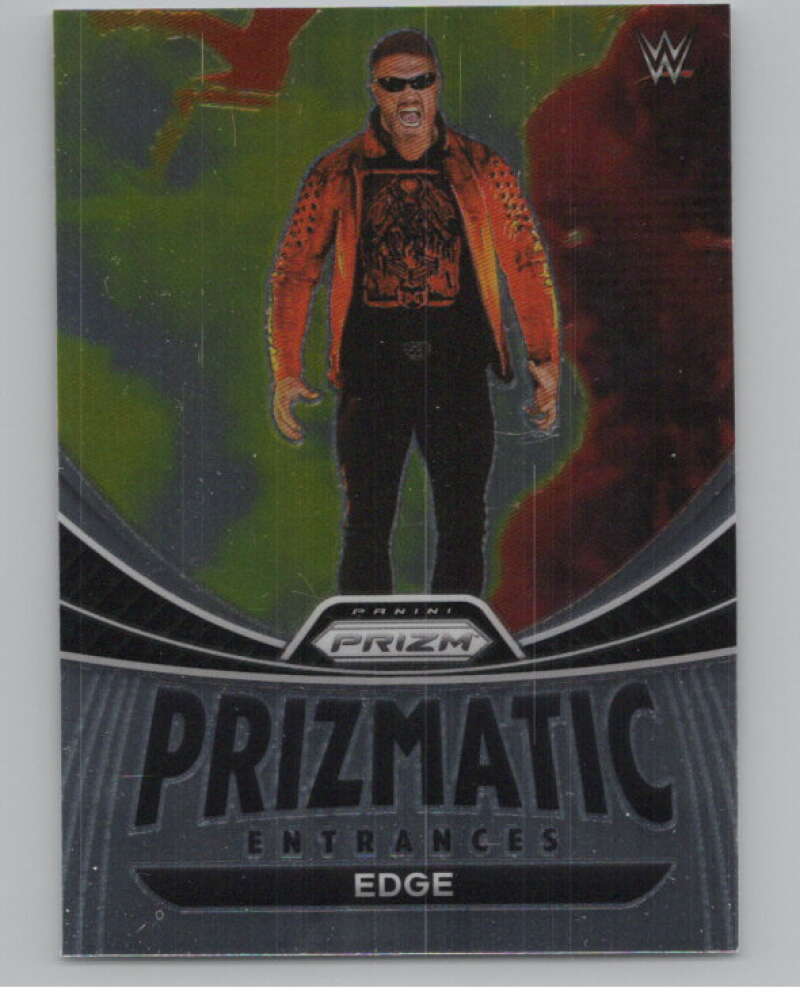 2023 Panini Prizm Prizmatic Entrances #7 Edge WWE  V98267 Image 1