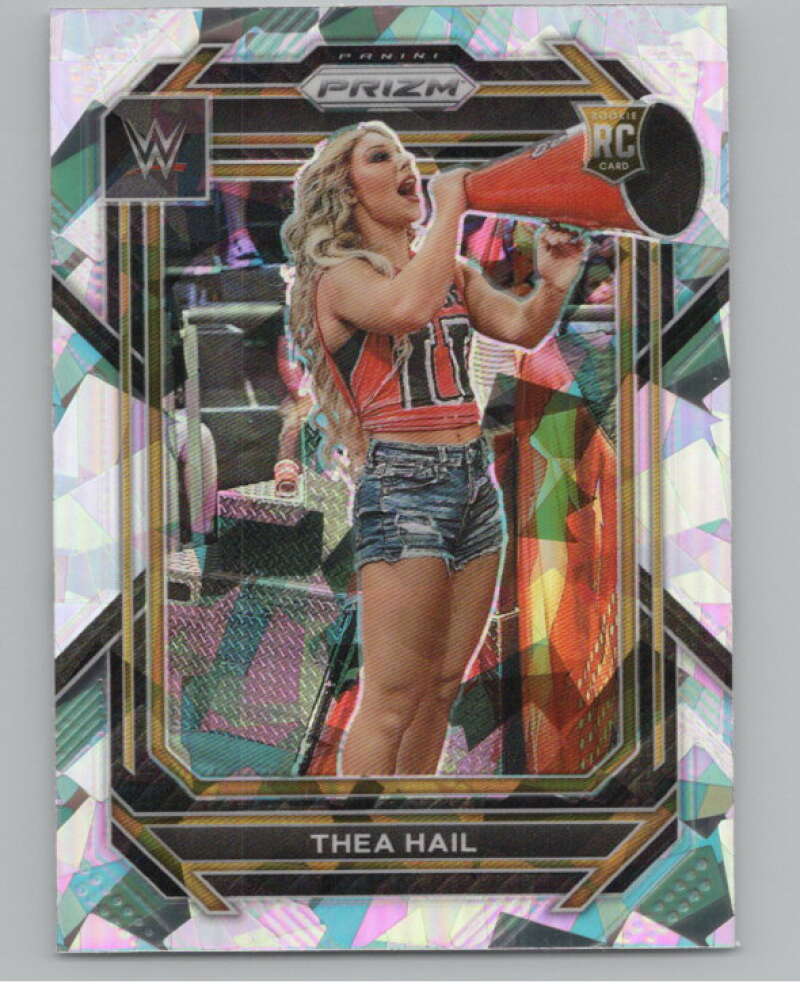 2023 Panini Prizm Vertical Prizms Ice #122 Thea Hail WWE  V98273 Image 1