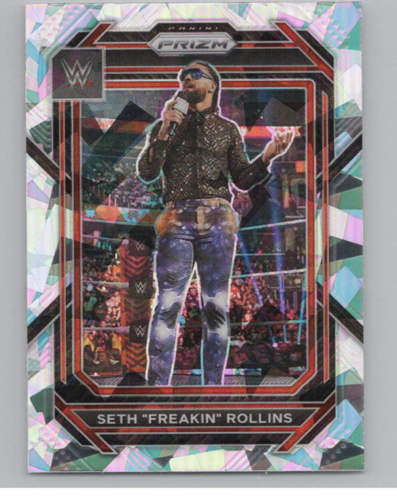 2023 Panini Prizm Vertical Prizms Ice #137 Seth Freakin Rollins WWE  V98274 Image 1