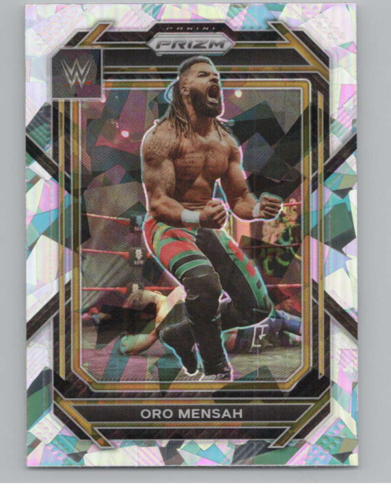 2023 Panini Prizm Vertical Prizms Ice #180 Oro Mensah WWE  V98278 Image 1