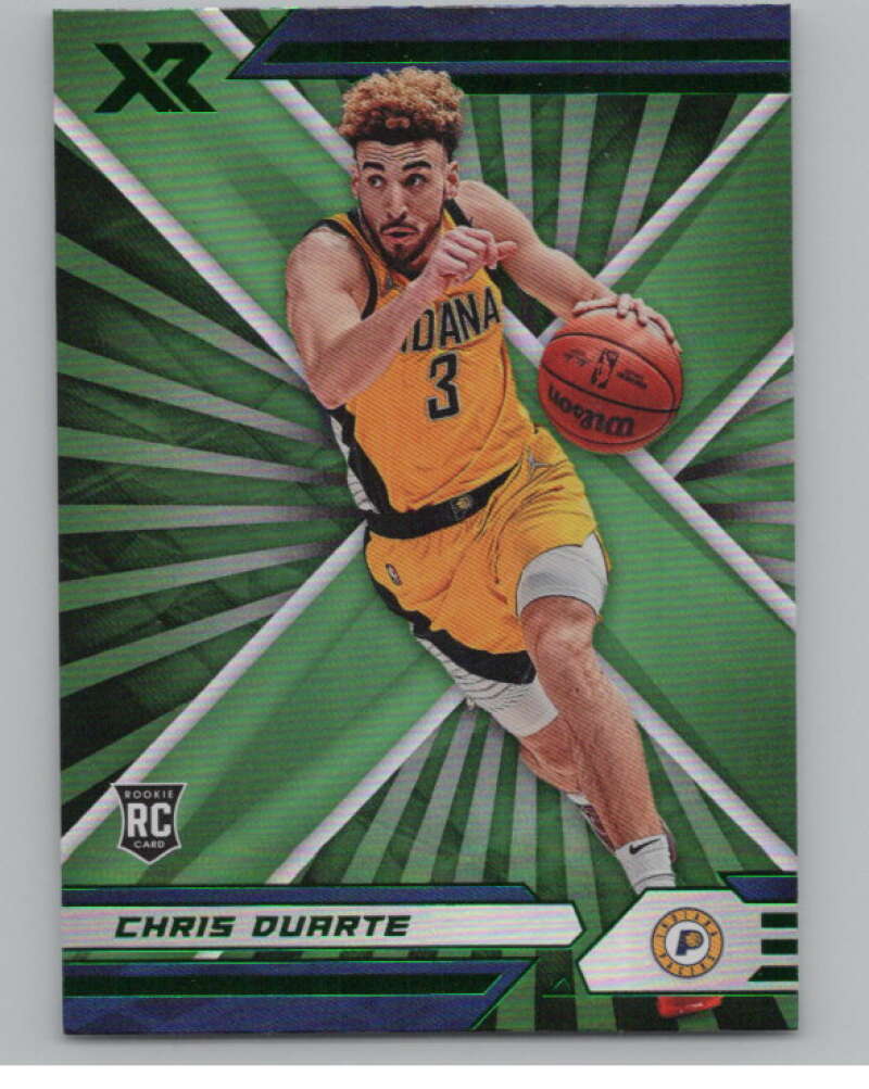 2021-22 Panini Chronicles Green #390 Chris Duarte XR  Rookie  V98292 Image 1
