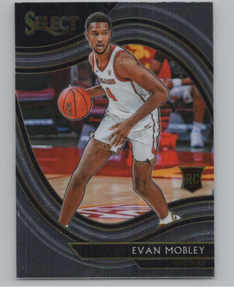 2021-22 Panini Chronicles Draft Picks Select #277 Evan Mobley Rookie  V98302 Image 1