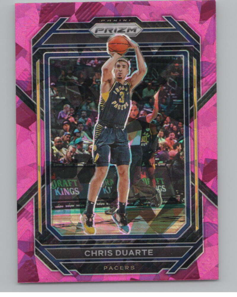2022-23 Panini Prizm Prizms Pink Ice #99 Chris Duarte  V98315 Image 1
