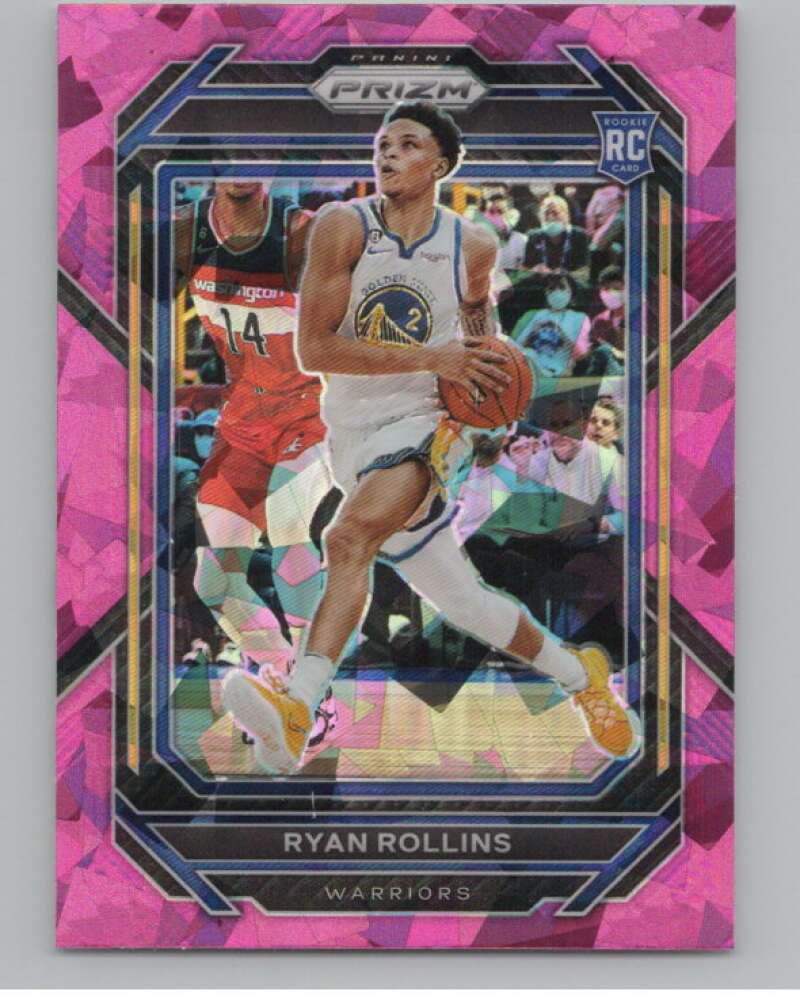 2022-23 Panini Prizm Prizms Pink Ice #229 Ryan Rollins  V98321 Image 1