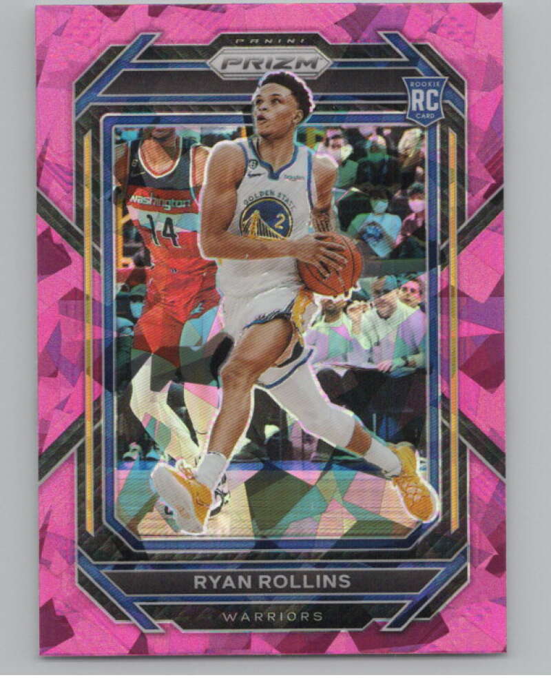 2022-23 Panini Prizm Prizms Pink Ice #229 Ryan Rollins  V98322 Image 1