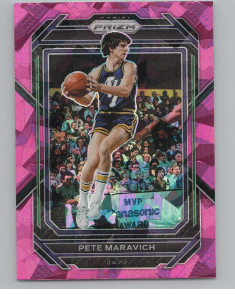 2022-23 Panini Prizm Prizms Pink Ice #286 Pete Maravich   V98325 Image 1