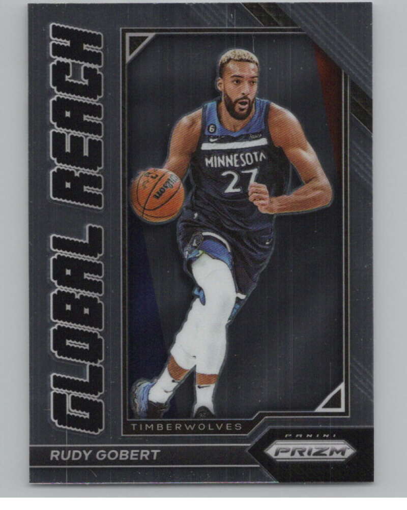 2022-23 Panini Prizm Global Reach #2 Rudy Gobert   V98330 Image 1