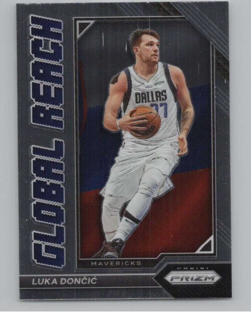 2022-23 Panini Prizm Global Reach #10 Luka Doncic  V98332 Image 1