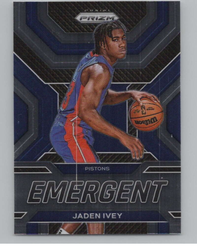 2022-23 Panini Prizm Emergent #10 Jaden Ivey  V98337 Image 1