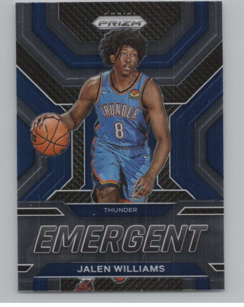 2022-23 Panini Prizm Emergent #12 Jalen Williams  V98338 Image 1