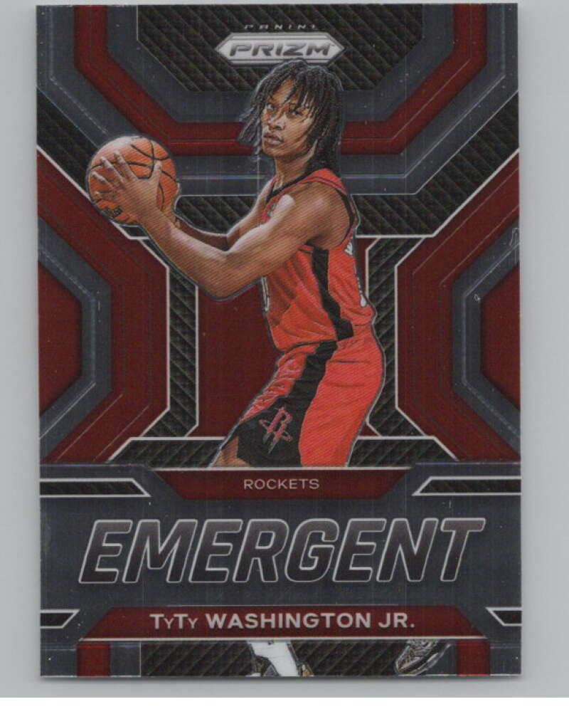 2022-23 Panini Prizm Emergent #18 TyTy Washington Jr.  V98341 Image 1