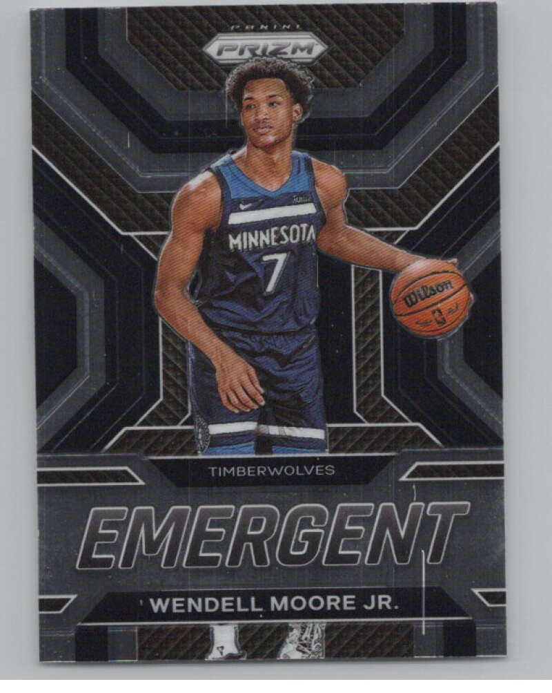 2022-23 Panini Prizm Emergent #23 Wendell Moore Jr.  V98342 Image 1