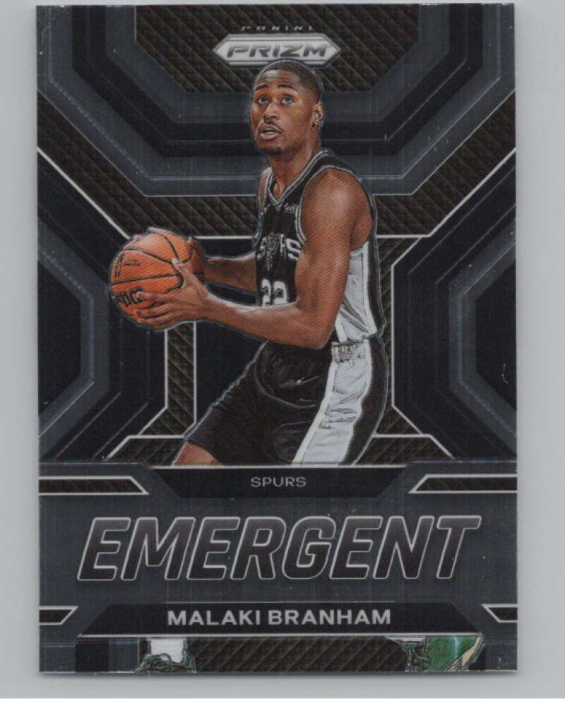2022-23 Panini Prizm Emergent #28 Malaki Branham  V98343 Image 1