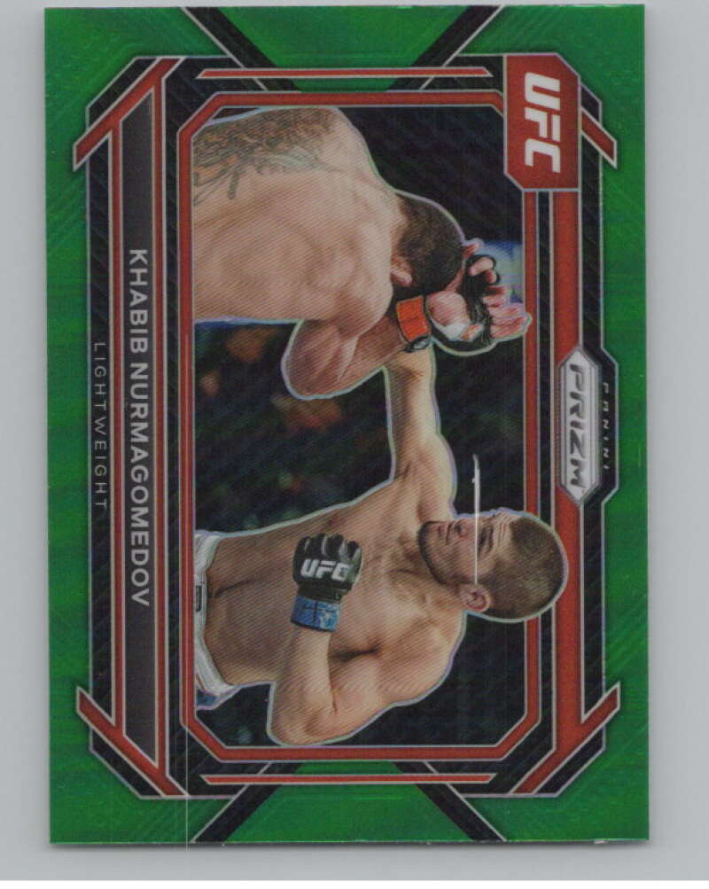 2023 Panini Prizm UFC Prizms Green #45 Khabib Nurmagomedov   V98347 Image 1