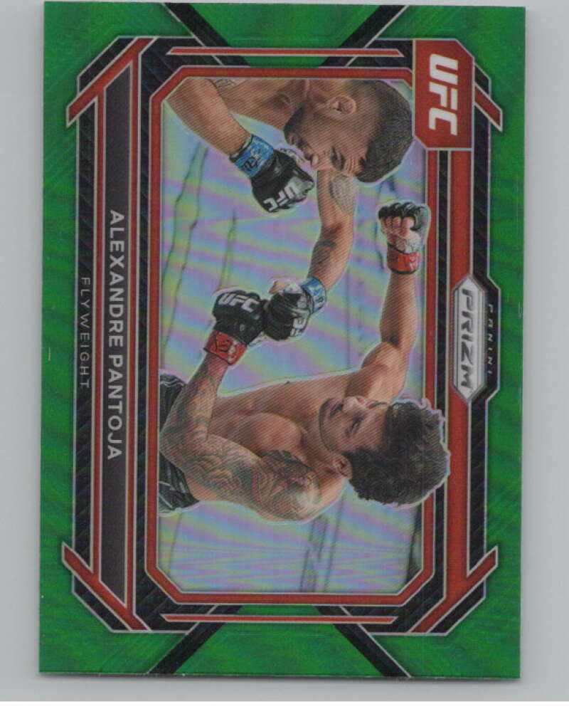 2023 Panini Prizm UFC Prizms Green #46 Alexandre Pantoja Horizontal  V98348 Image 1