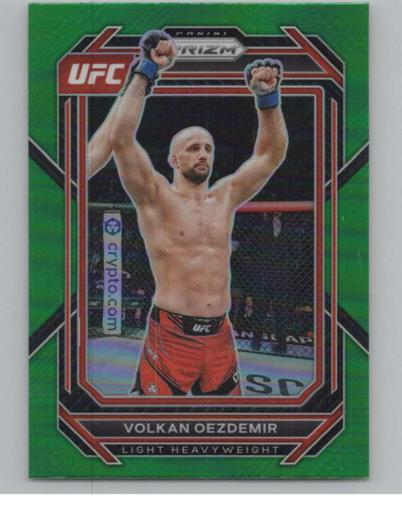 2023 Panini Prizm UFC Prizms Green #178 Volkan Oezdemir Vertical  V98362 Image 1
