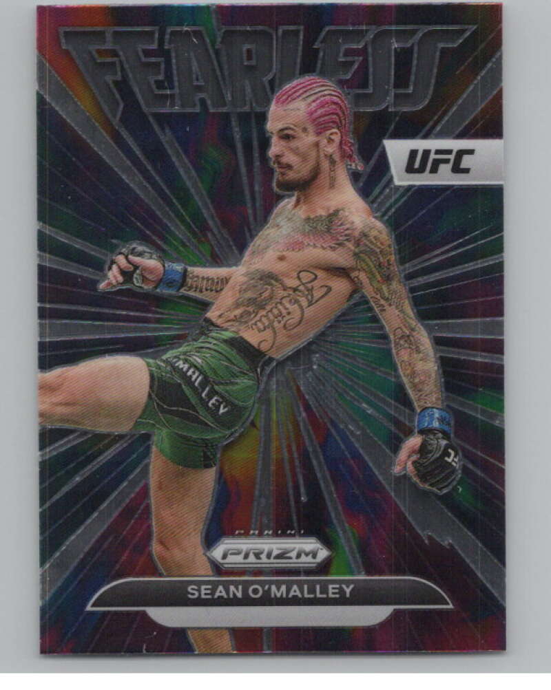 2023 Panini Prizm UFC Fearless #3 Sean O'Malley   V98365 Image 1