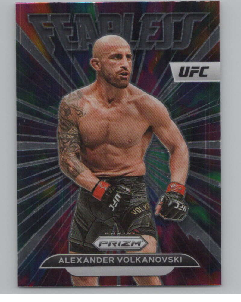 2023 Panini Prizm UFC Fearless #7 Alexander Volkanovski  V98368 Image 1