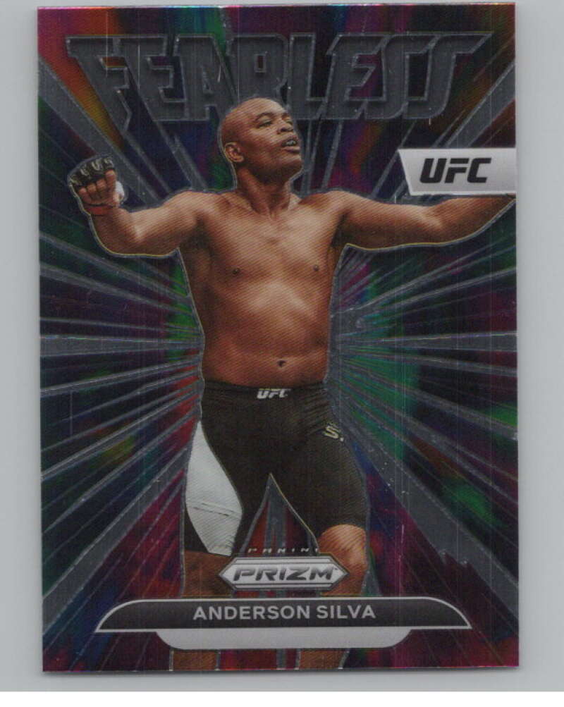 2023 Panini Prizm UFC Fearless #12 Anderson Silva  V98369 Image 1