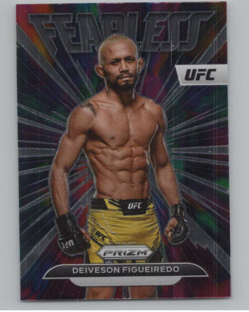 2023 Panini Prizm UFC Fearless #19 Deiveson Figueiredo  V98372 Image 1